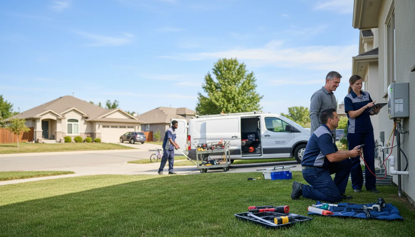Tankless water heater service in Circleville, OH